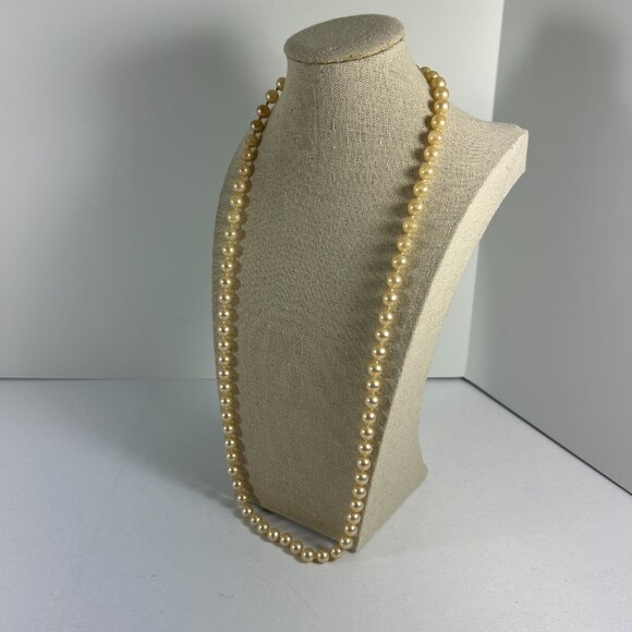 Lot 6 Pieces Faux Pearl Necklaces Stretch Bracelets Twisted Some Vintage - Picture 7 of 16